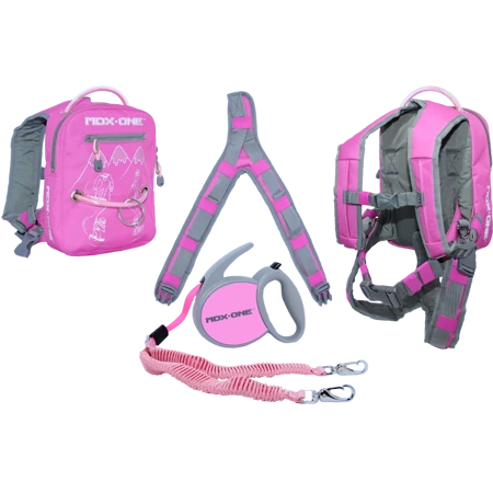 Plecak z uprzężą MDX ONE - Snowboard Harness /pink/